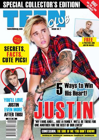 Teenclubmag - Special Collector's Issue Teenclubmag Cover - Special Collector's Issue Edition