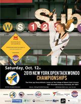 2019 NY Open Taekwondo Championship Program- Collector's Edition
