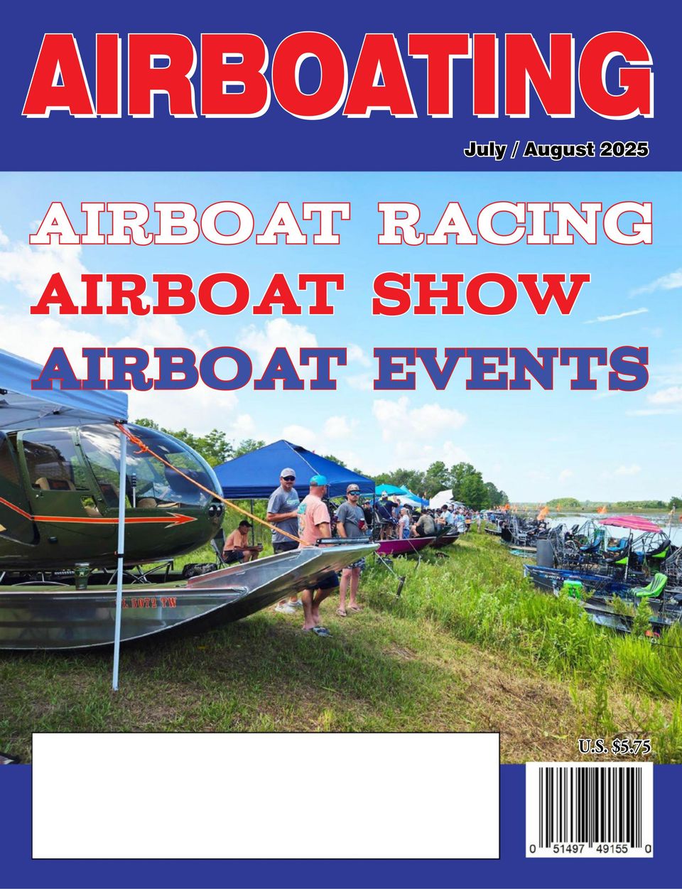Airboating Magazine July - August 2025