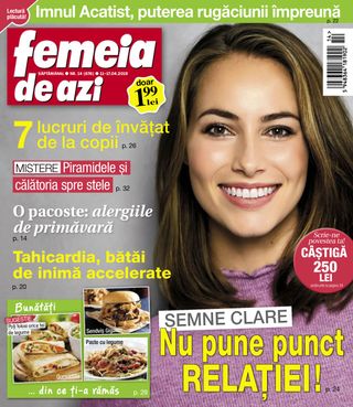 Femeia de azi - NR 20 2025 Femeia de azi Cover - NR 20 2025 Edition