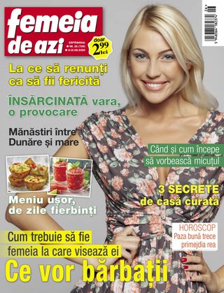 Femeia de azi - NR 20 2025 Femeia de azi Cover - NR 20 2025 Edition