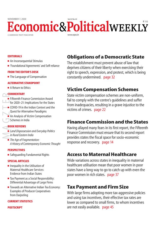 Economic and Political Weekly