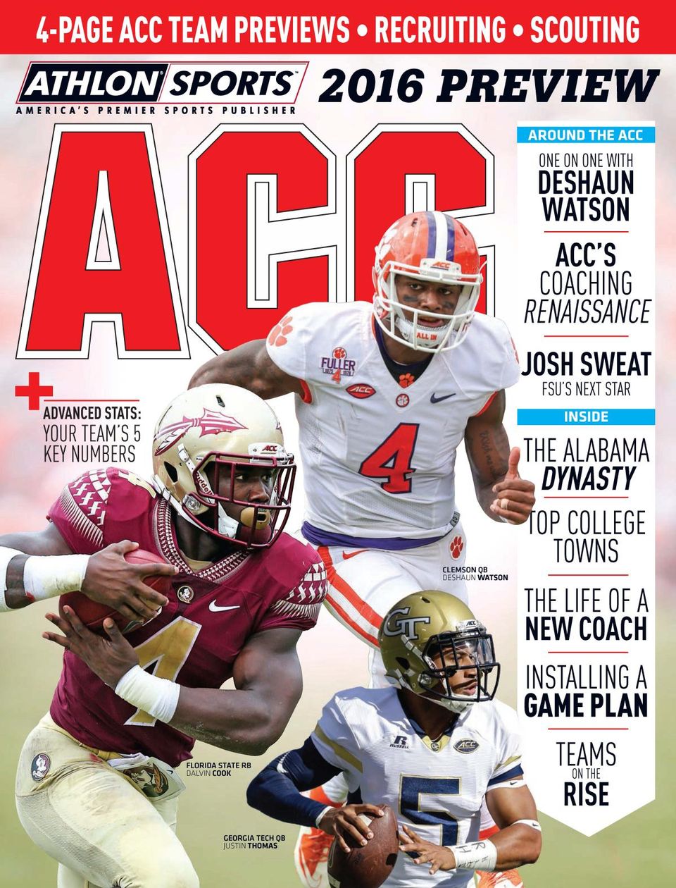 Athlon Sports College Football Magazine