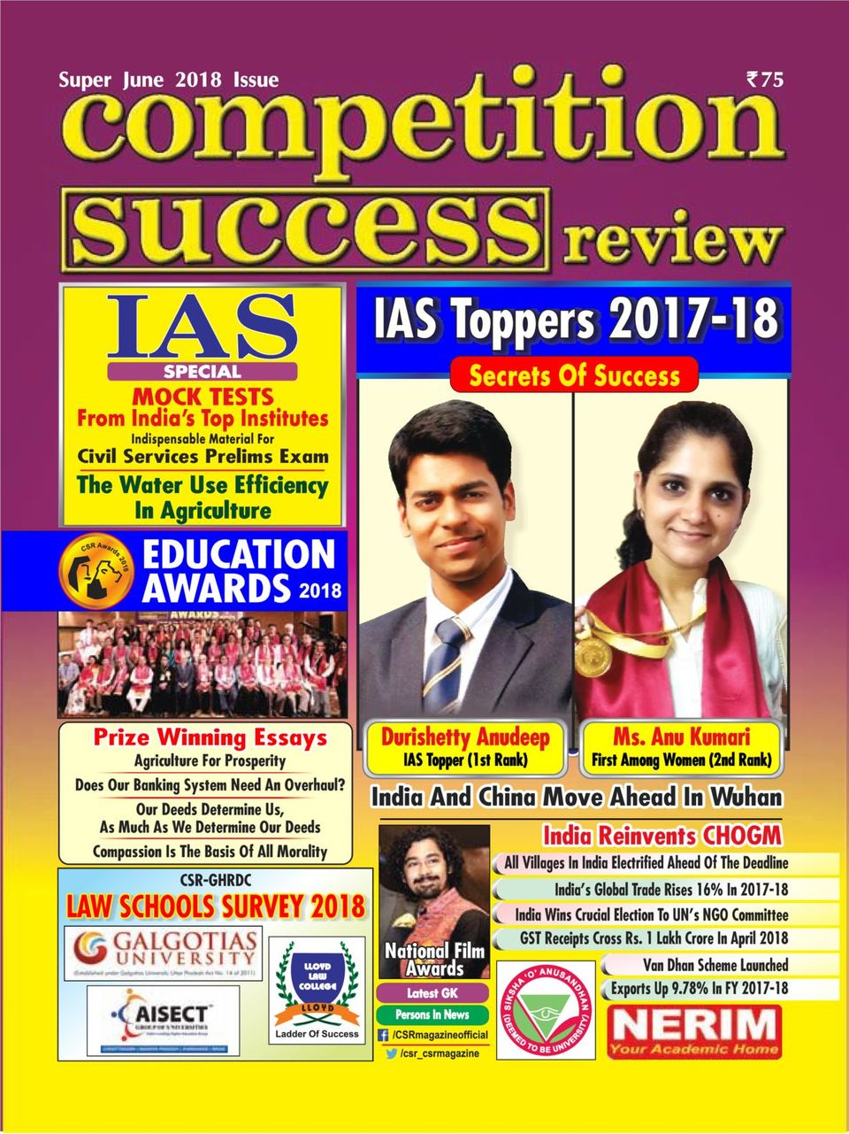 Competition Success Review-June 2018 Magazine