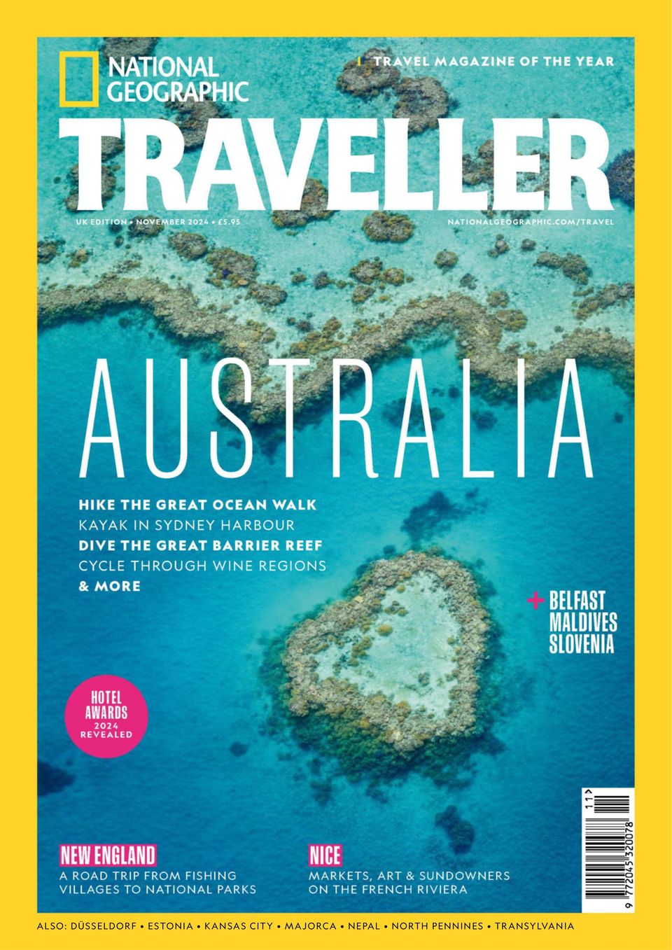 National Geographic Traveller (UK) November 2024