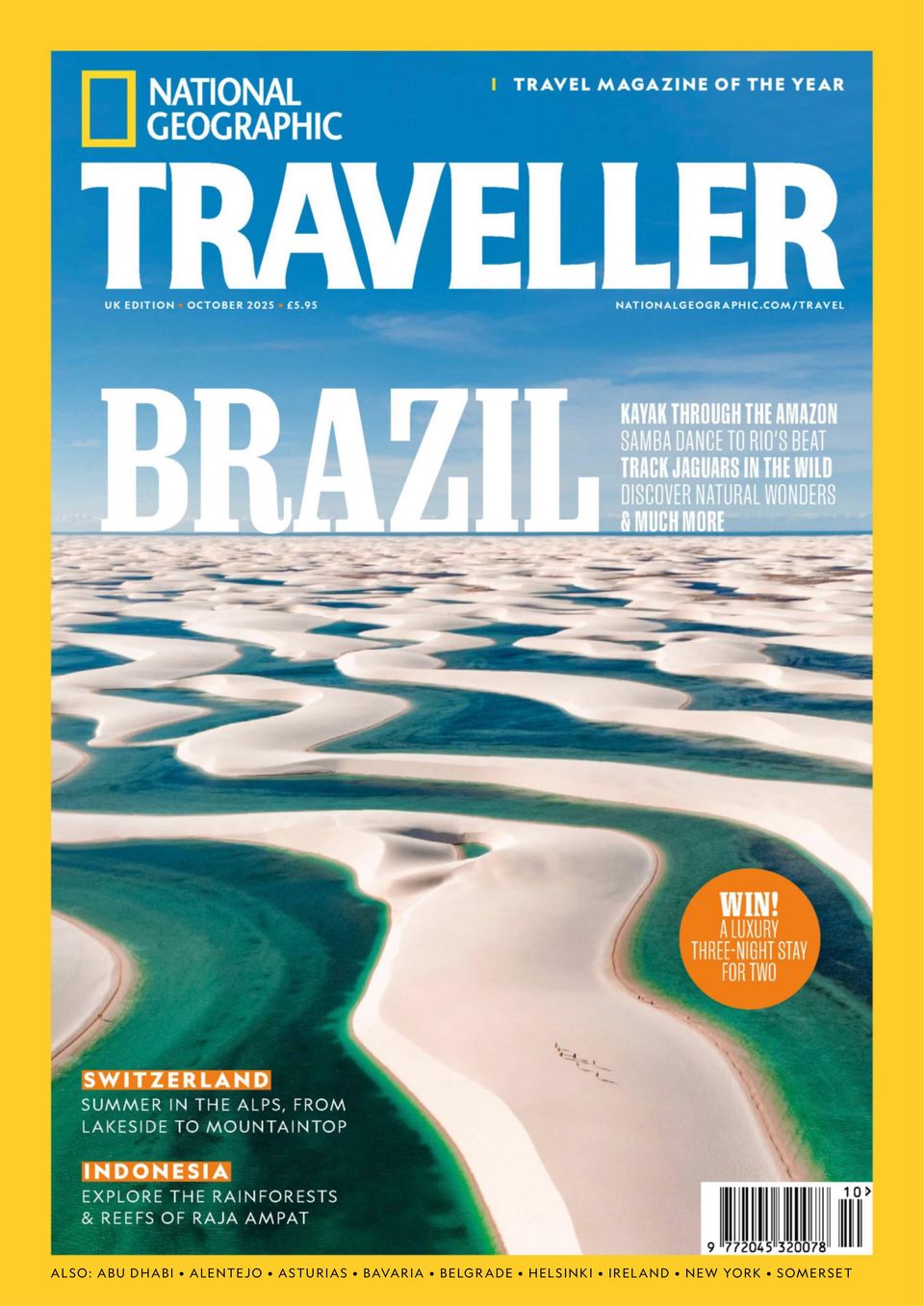 National Geographic Traveller (UK) October 2025