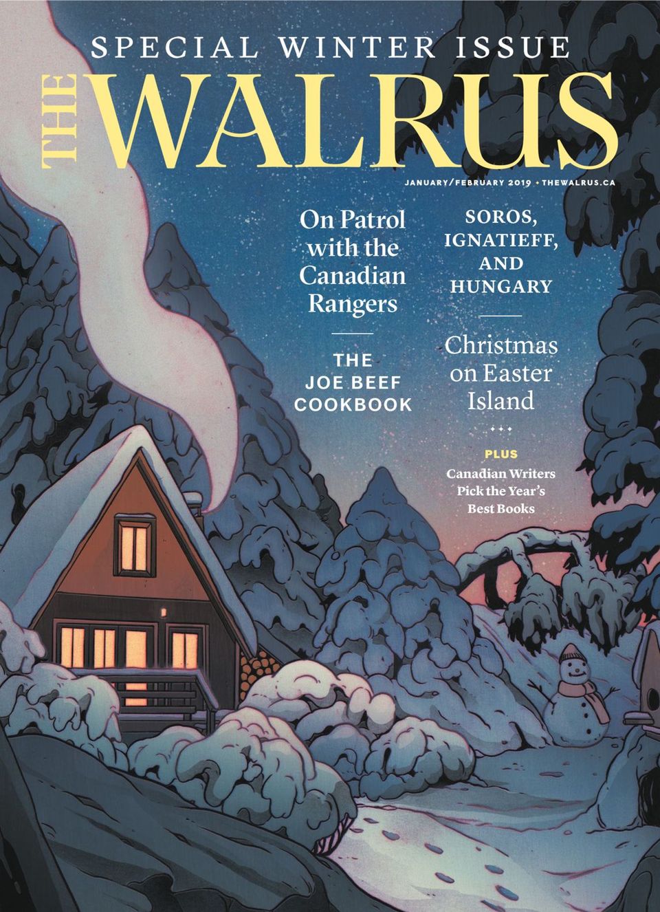 The Walrus-January/February 2019 Magazine - Get your Digital Subscription