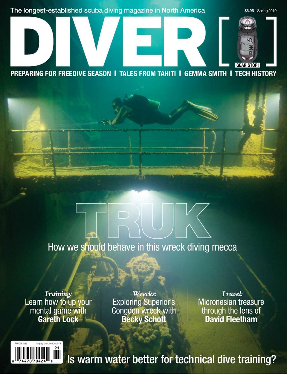 Get Your Digital Copy Of Diver Mag Spring 2019 Issue