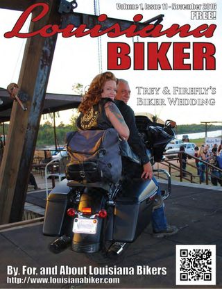 Louisiana Biker - November 2016 Louisiana Biker Cover - November 2016 Edition