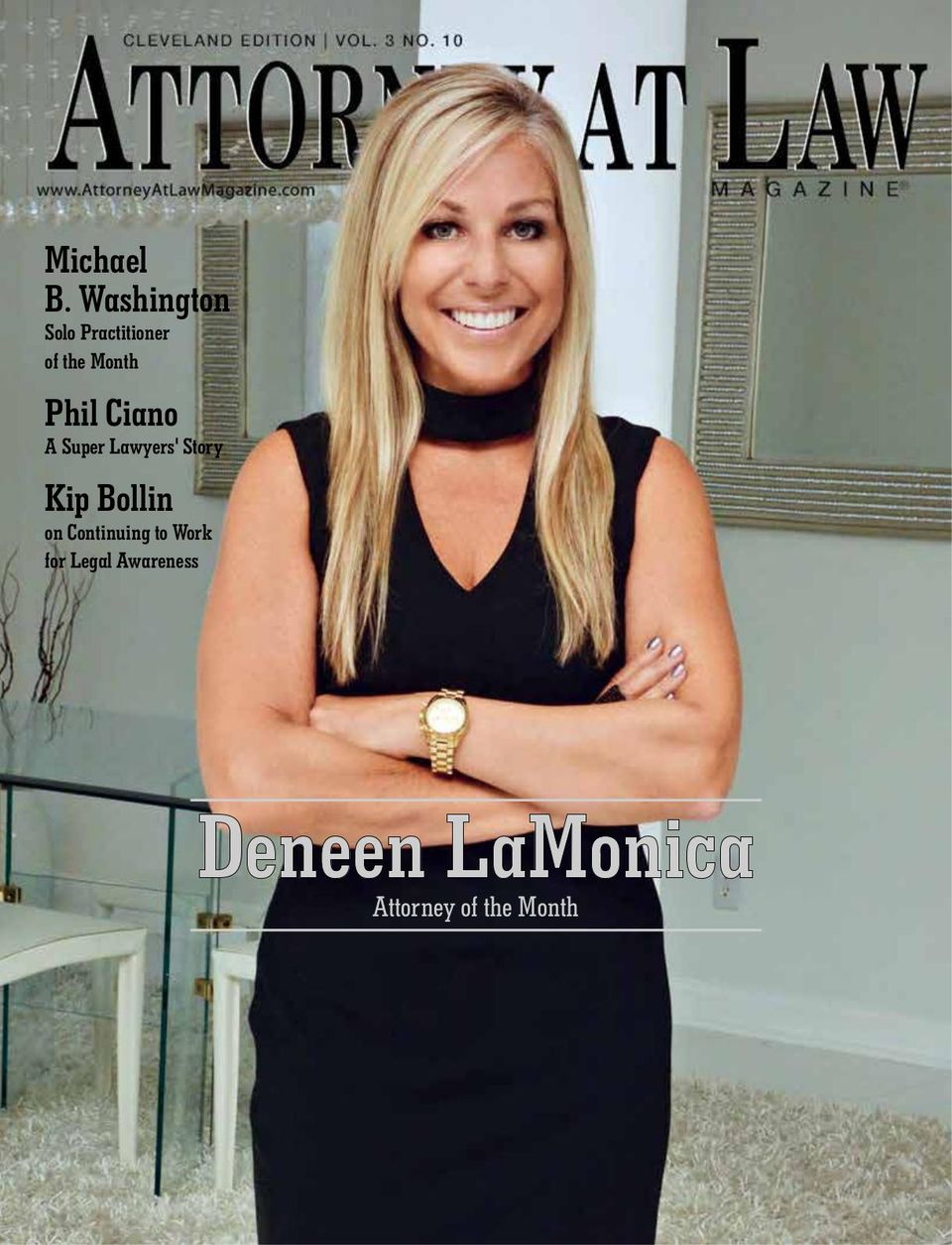 Attorney at Law Magazine ClevelandVol. 3 No. 10 Magazine