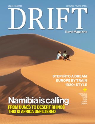 DRIFT Travel Magazine  Cover - DRIFT Travel Magazine Spring/Summer  2025 Edition