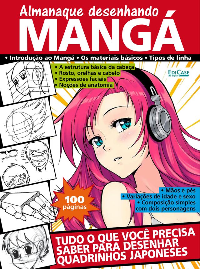 Almanaque desenhando mangá