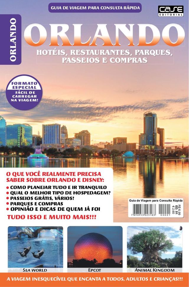 Guia de viagem para consulta rápida