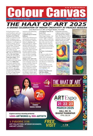 Colour Canvas - 1 - 15 March 2025 Colour Canvas Cover - 1 - 15 March 2025 Edition