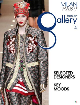 FASHION GALLERY MILAN  Cover - Autumn-Winter 2018 Edition