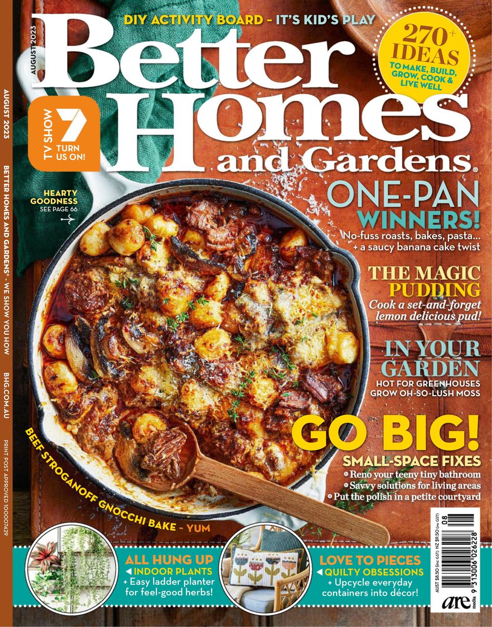 Better Homes & Gardens Australia August 2023