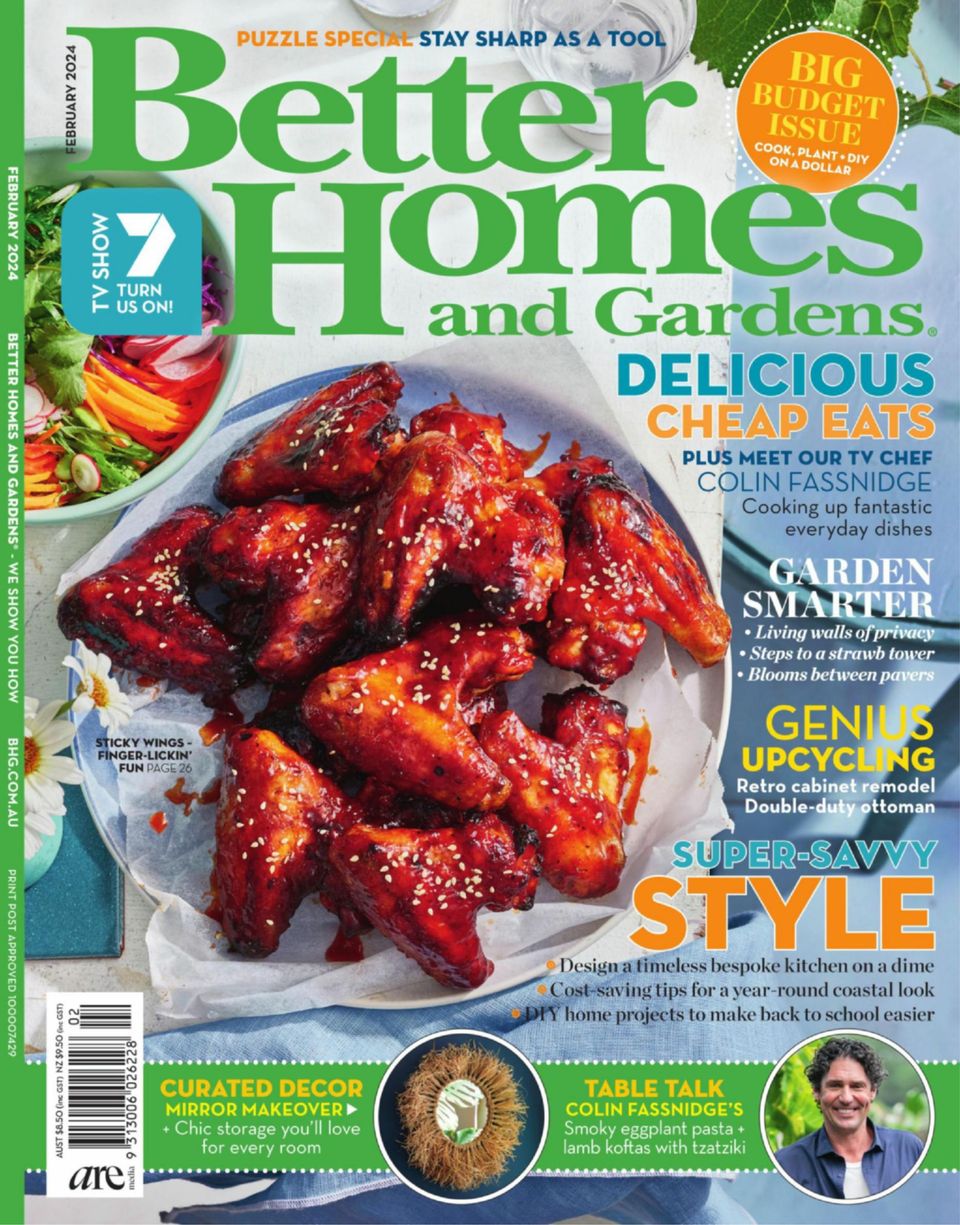 Better Homes & Gardens Australia Magazine Get your Digital Subscription