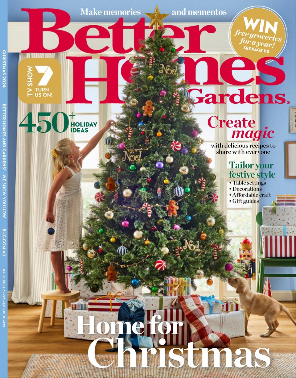 Better Homes & Gardens Australia Christmas 2024