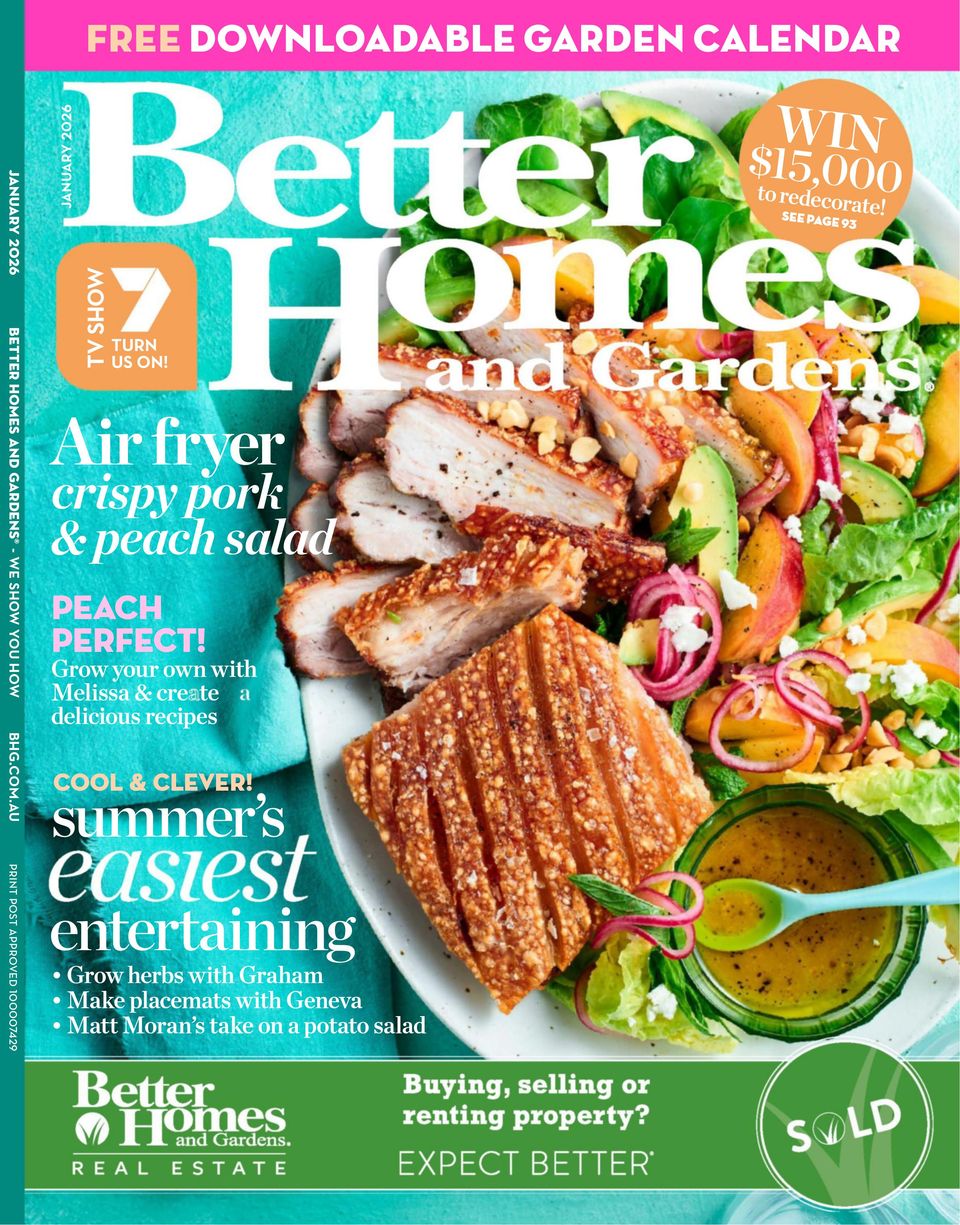 Better Homes & Gardens Australia January 2026