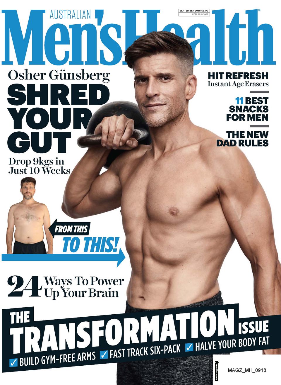 Men's Health AustraliaSeptember 2018 Magazine