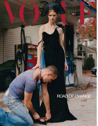 女性情報誌 Vogue Ukraine Magazine September 2021 💫 VOGUE UKRAINE 💫 I can't believe I'm on the cover for the 2021