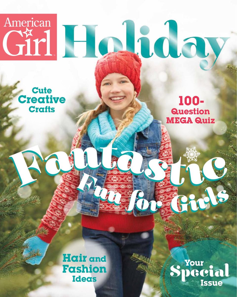 American Girl MagazineSpecial 2016 Holiday Issue Magazine