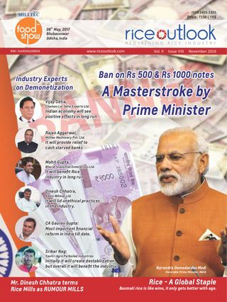 Riceoutlook Magazine - November 2017 Riceoutlook Magazine Cover - November 2017 Edition
