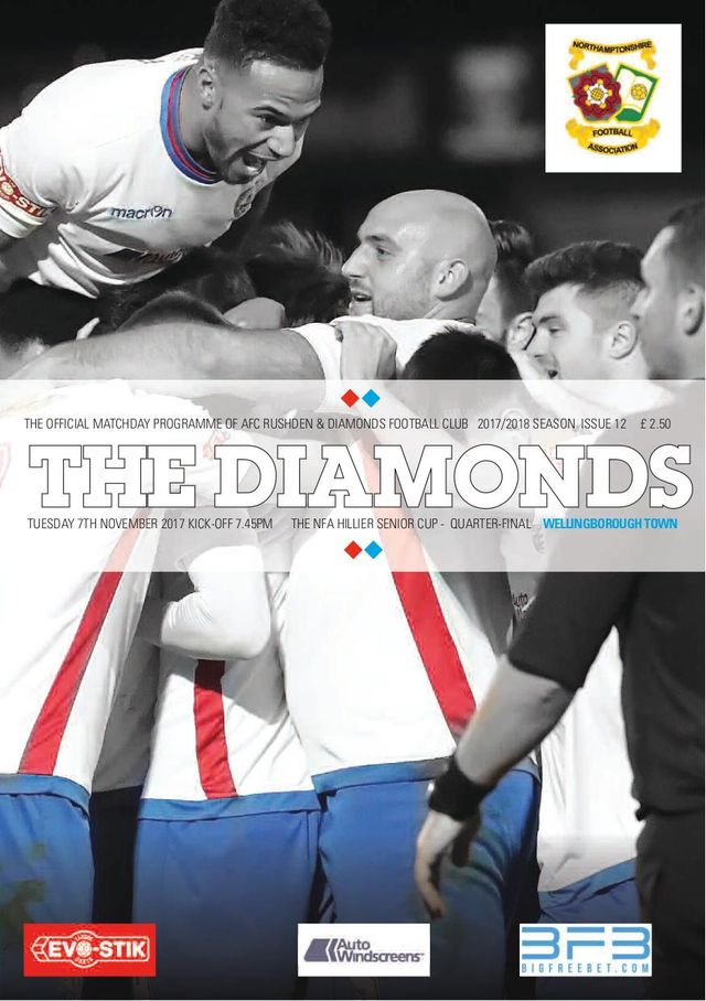 AFC Rushden & Diamonds Matchday Programme