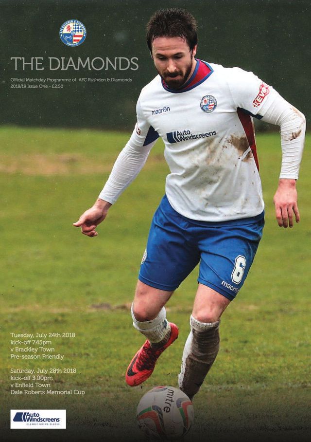 AFC Rushden & Diamonds Matchday Programme