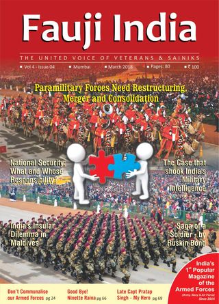 FAUJI INDIA - March 2021 FAUJI INDIA Cover - March 2021 Edition
