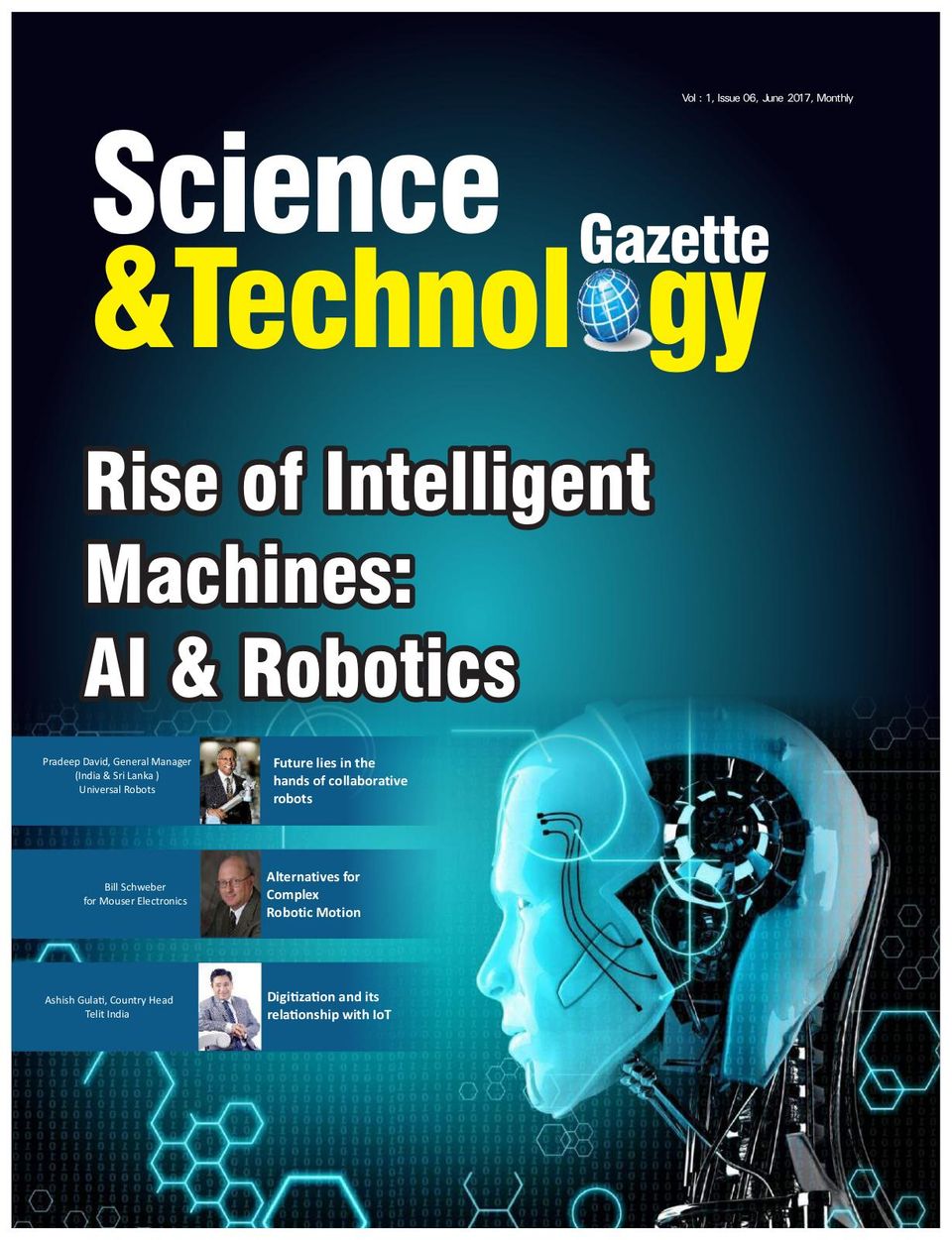 Science & Technology Gazette Magazine - Get your Digital Subscription