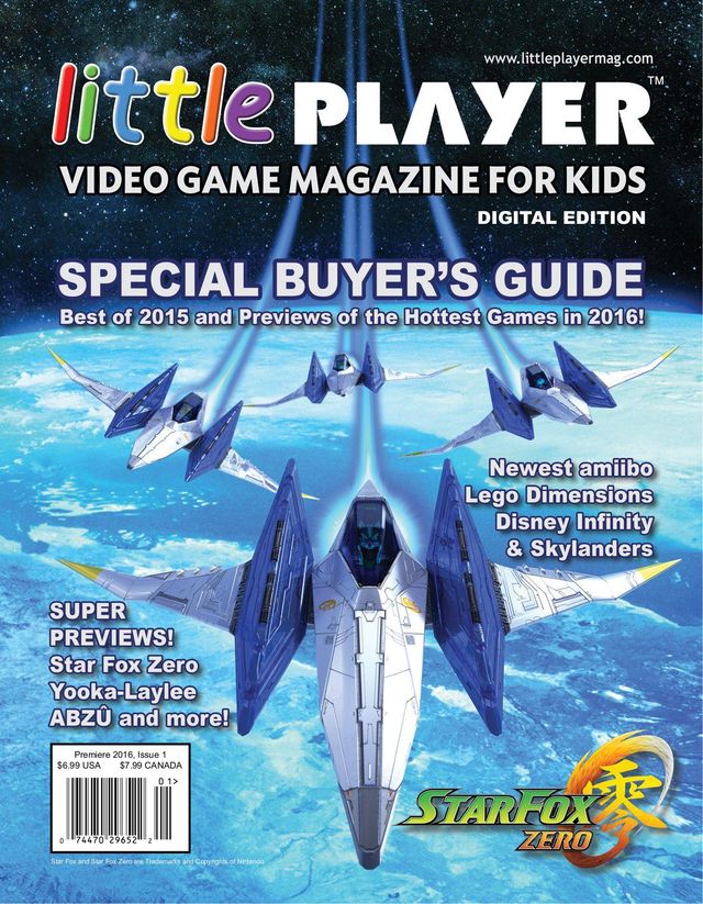 Little Player - Video Game Magazine for Kids