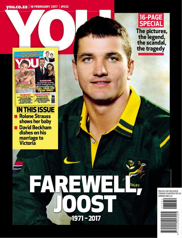 Joost van der Westshuizen supplement
