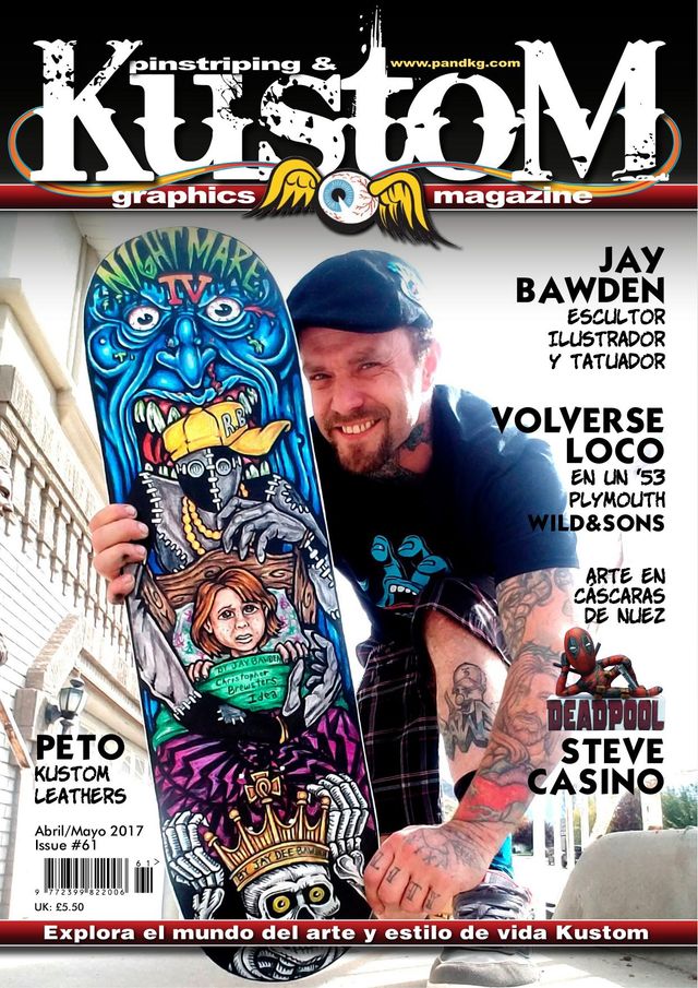 Pinstriping & Kustom Graphics Magazine Spanish editions