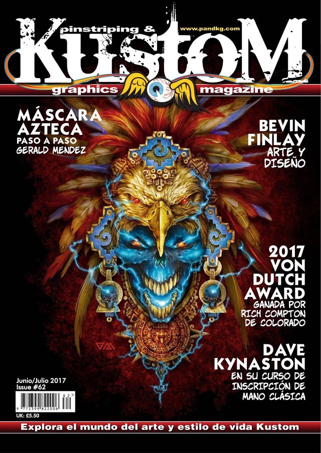 Pinstriping & Kustom Graphics Magazine Spanish editions