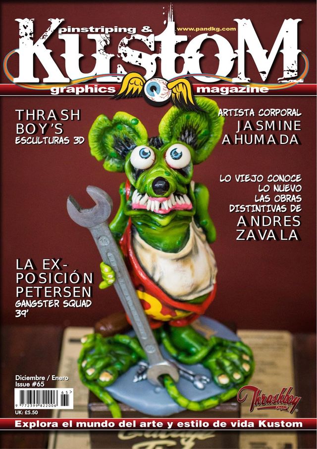 Pinstriping & Kustom Graphics Magazine Spanish editions
