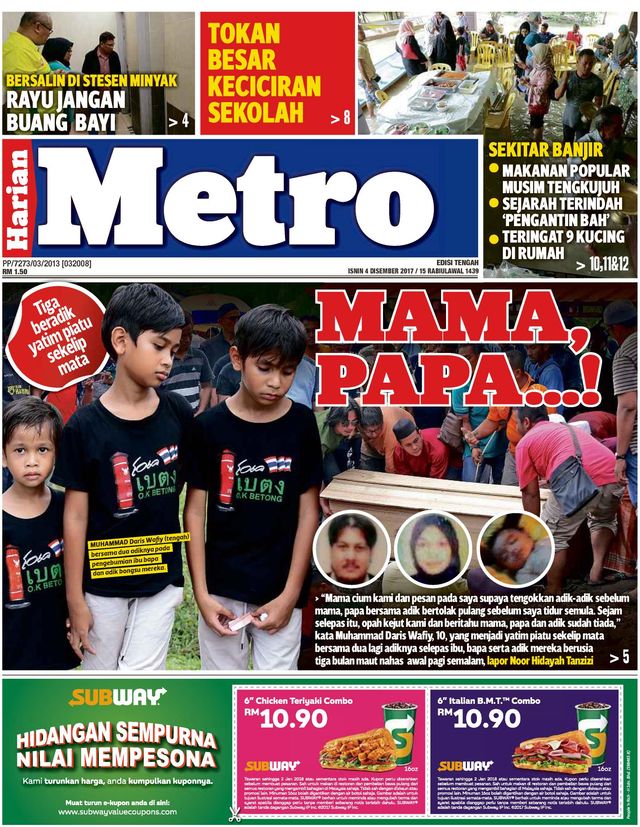 Harian Metro - Semenanjung