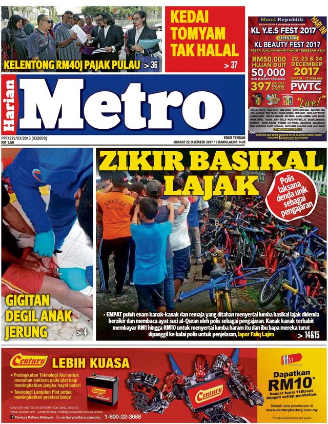 Harian Metro - Semenanjung