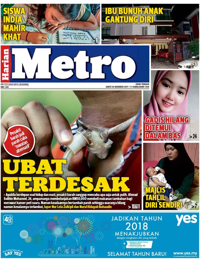 Harian Metro - Semenanjung