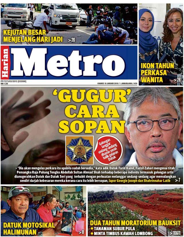 Harian Metro - Semenanjung