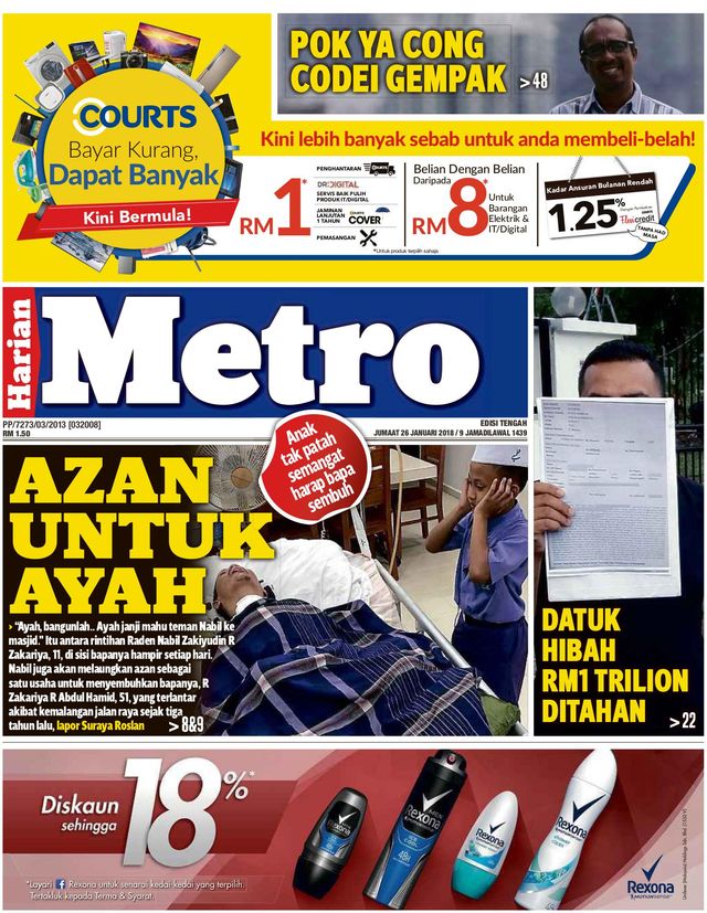 Harian Metro - Semenanjung