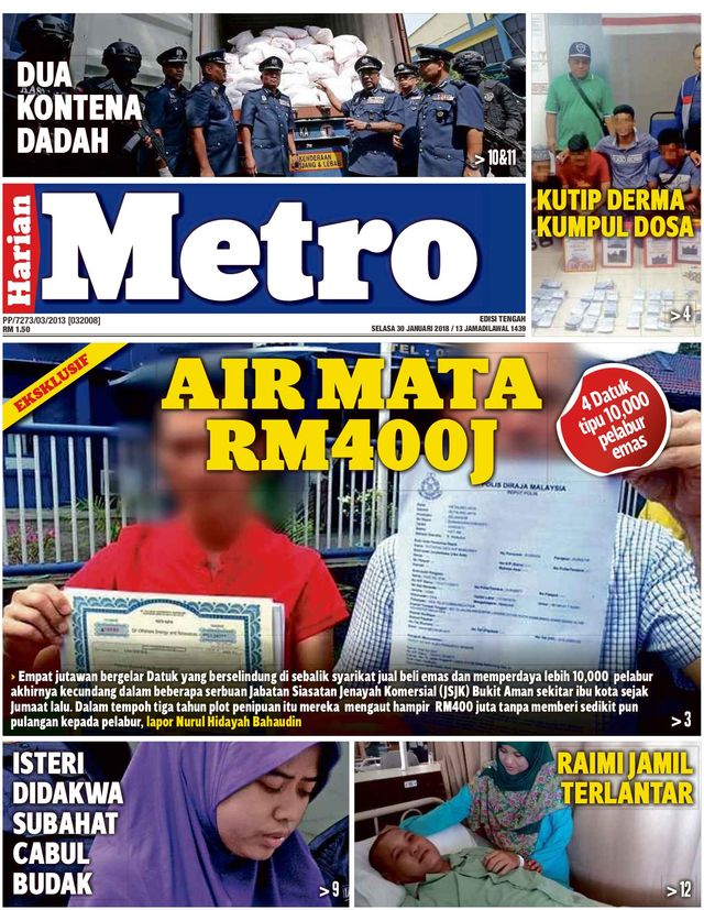 Harian Metro - Semenanjung