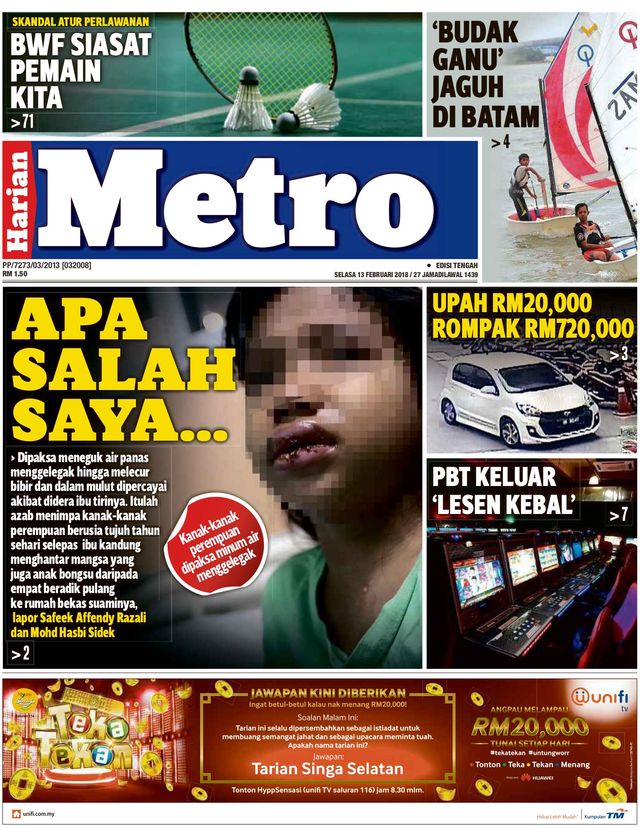 Harian Metro - Semenanjung