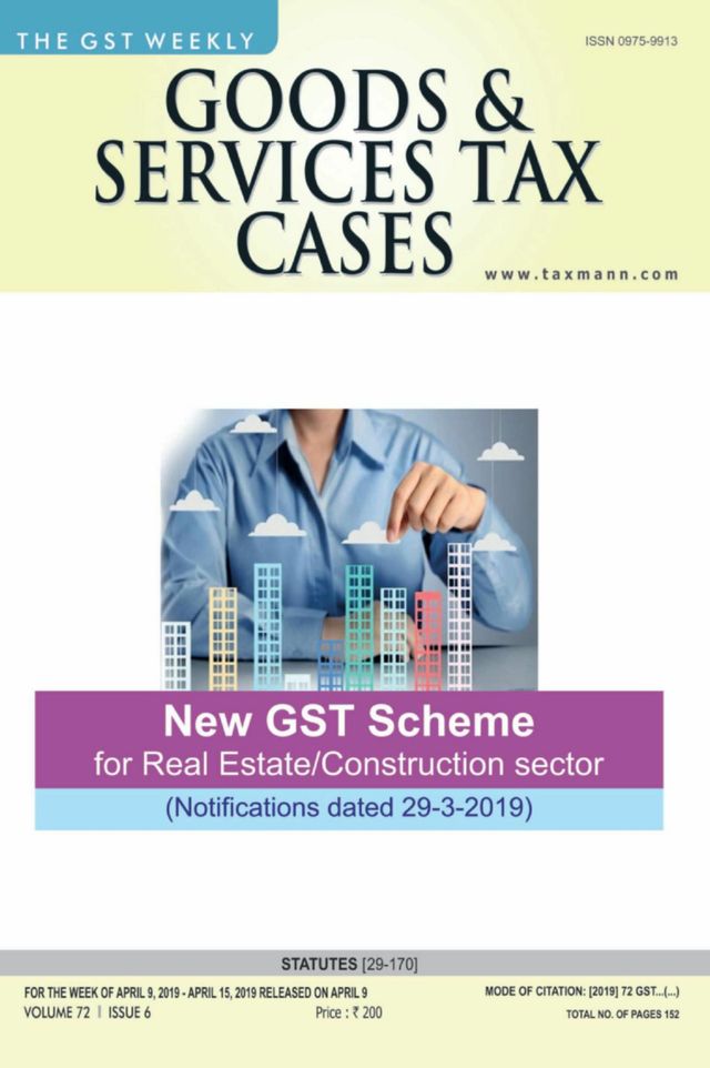 Goods & Services Tax Cases