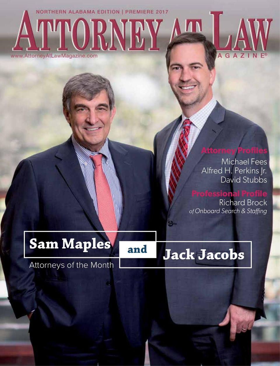 Attorney at Law Magazine Northern AlabamaPremiere 2017 Magazine