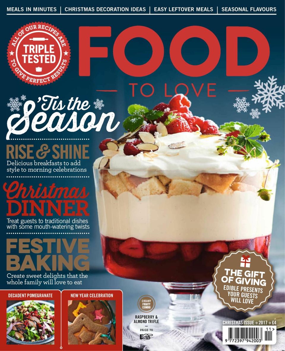 Food To Love-Christmas Issue 2017 Magazine - Get your Digital Subscription