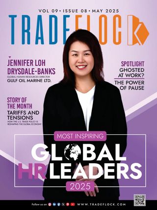 Trade Flock - Most Inspiring Global HR Leaders 2025 Trade Flock Cover - Most Inspiring Global HR Leaders 2025 Edition
