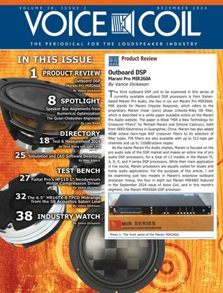 Voice Coil  Cover - June 2025 Edition