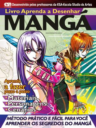 Guia Aprenda a Desenhar Mangá e Guia Curso de Desenho Anime