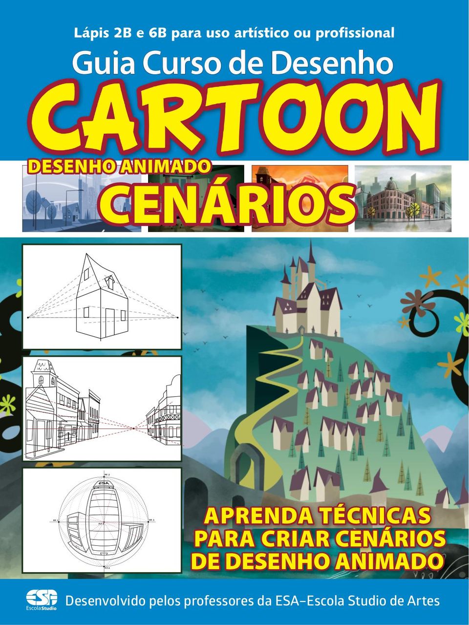 Guia Aprenda a Desenhar Mangá e Guia Curso de Desenho Anime